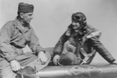 Lt Joe Pierce and Crew Chief Woods