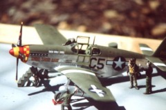 "Shoo Shoo Baby" 42-106447, C5-L, Flown by John C. Howell, 364th FS, 4 Victories.