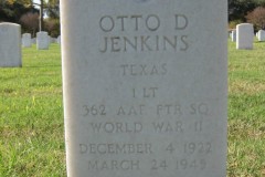 Lt. Otto D. "Dittie" Jenkins Headstone