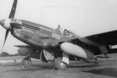P-51B "Texas Ranger" 43-6698, G4-E flown by Lt Hershal "Rocky" Hill