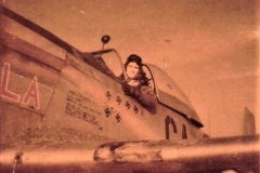 Captain Sublett in his P-51D