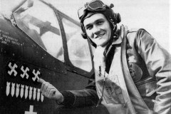 Capt. Donald H. Bochkay 363rd FSP-51B “Speedball Alice” P-51D “Winged Ace of Clubs”- B6-FTotal 13.83/0/1Died Jul 22, 1990