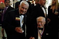 Bud with Bob Hoover at the San Diego Air and Space Museum