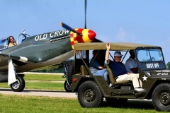 Bud during P-51 Launch at Oshkosh 2019