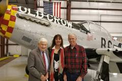 Bud with EAA Warbird President Connie Bowlin and Astronaut Joe Engle