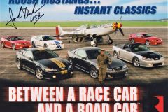 Jack Roush Mustang Poster