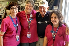 EAA Warbird store staff, Pam, Peg and Diane!