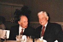 Bud with WWII Wingman John Skara 1996