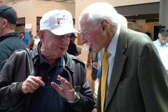 Bud with great friend Bob Hoover