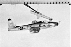 F-84 hooking up with the B-36
