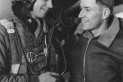 Bud with his armorer Leon Zimmerman