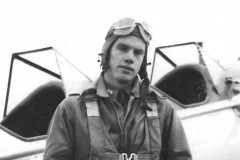 Cadet Bud Anderson with PT-22