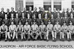 Bud in Flight School at Minter Field