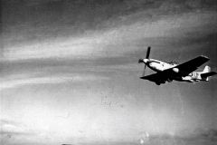 P-51D "Gentleman Jim" on takeoff departing on a mission!