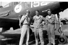 Bud with crew chief Otto Heino and assist crew chief Walker