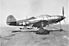 Bud's P-39Q Old Crow on the ramp in Oroville, CA