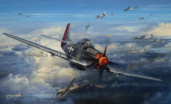 Aviation Artwork - Bud Anderson: To Fly and Fight