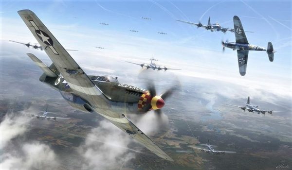 Aviation Artwork - Bud Anderson: To Fly and Fight