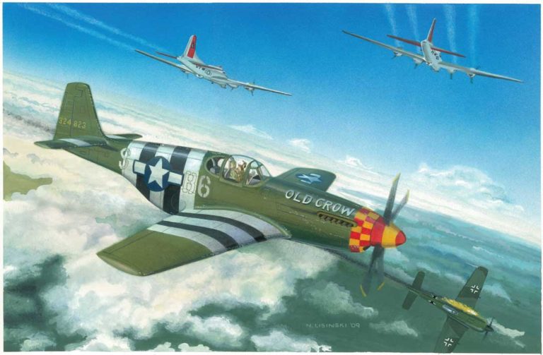 Aviation Artwork - Bud Anderson: To Fly and Fight