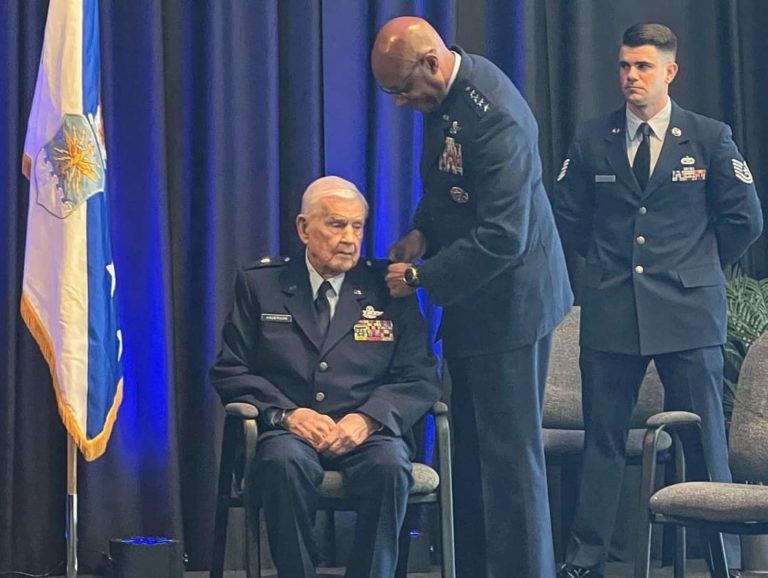 Bud Gets Honorary Promotion To Brigadier General Bud Anderson To Fly